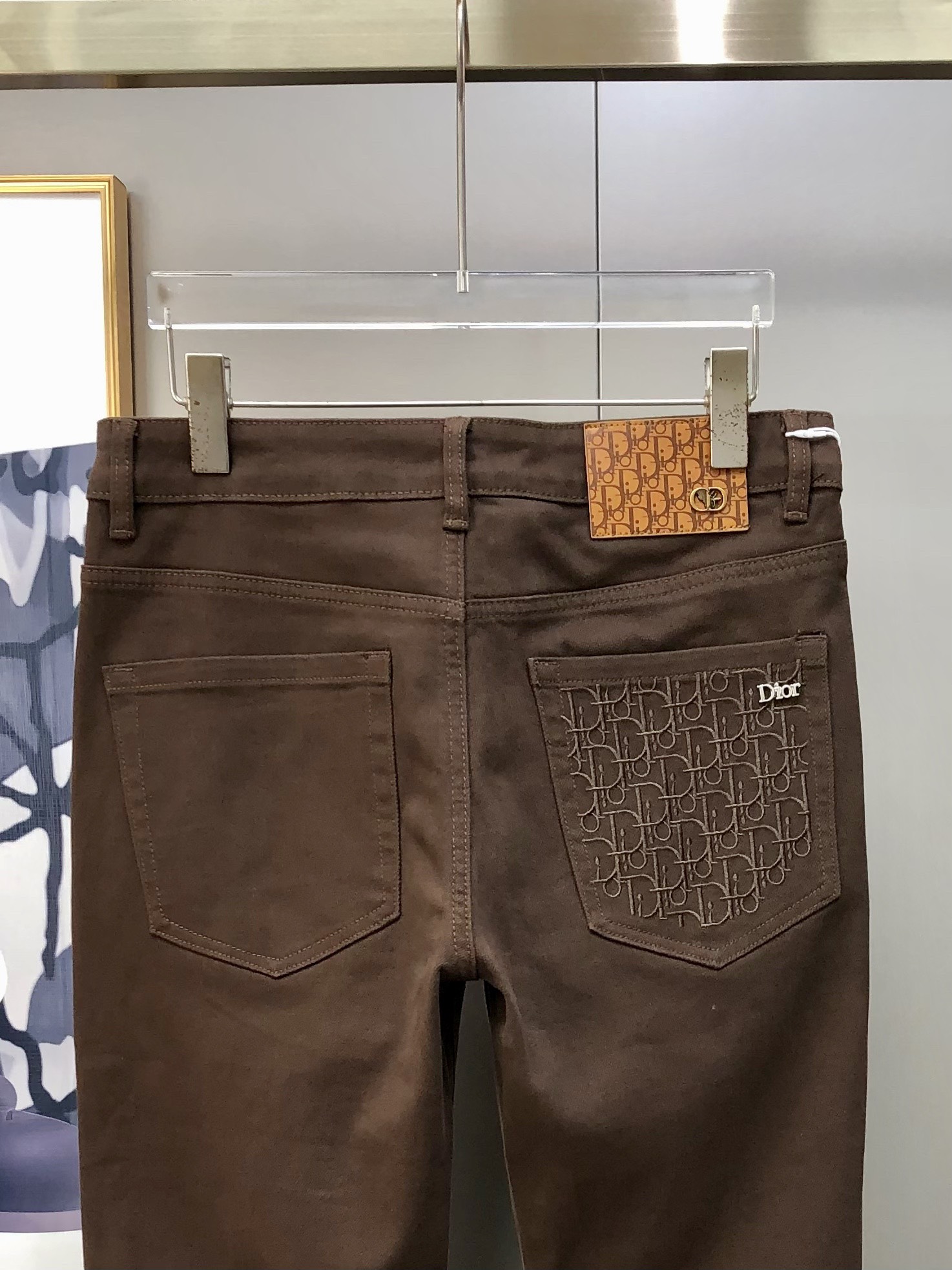 Dior Male Jeans Cotton Slim Fit L