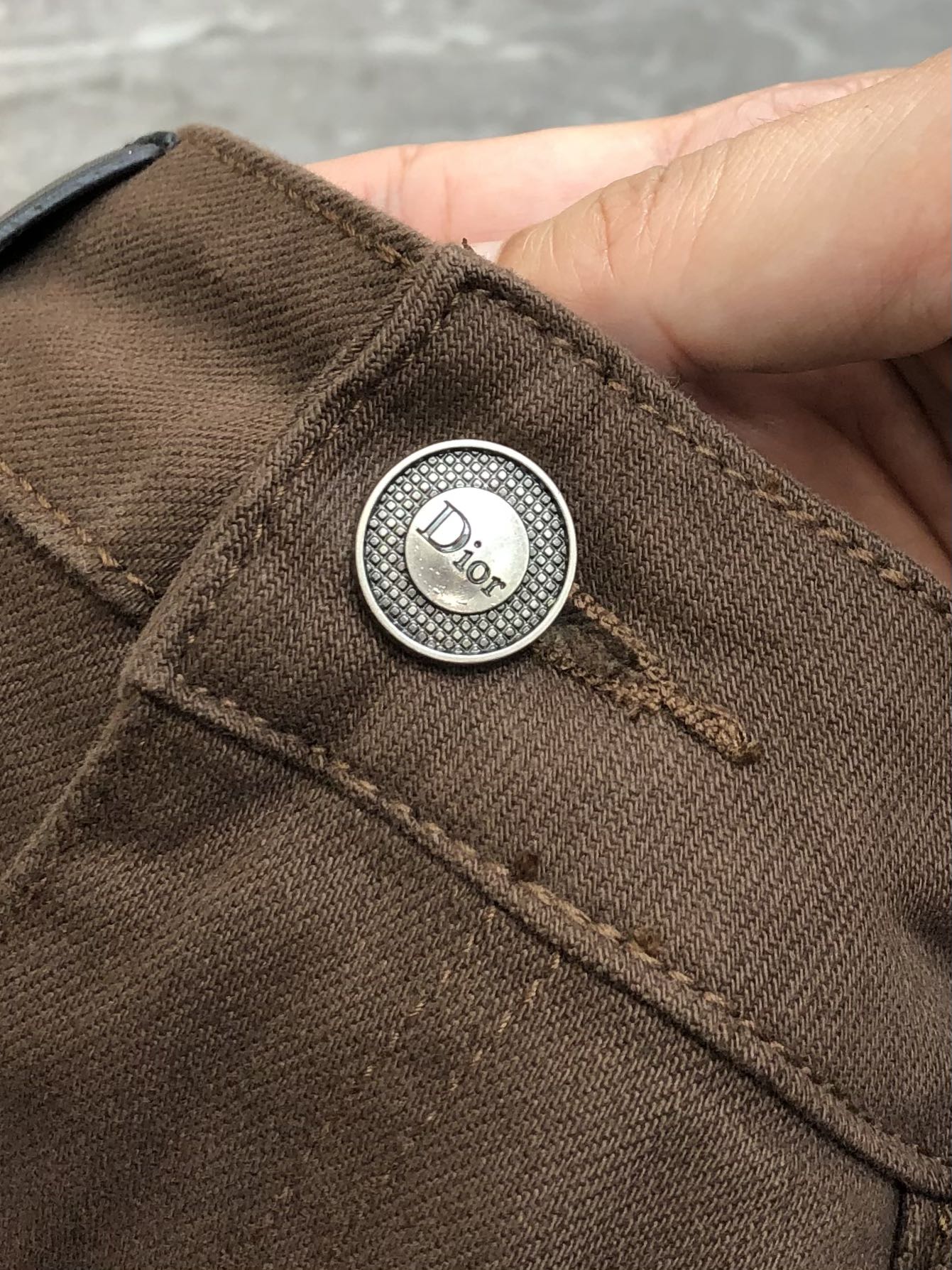 Dior Male Jeans Cotton Slim Fit L