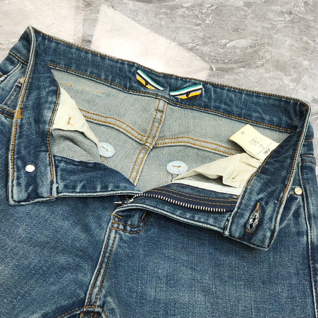 Fendi Male Jeans Cotton Slim Fit L