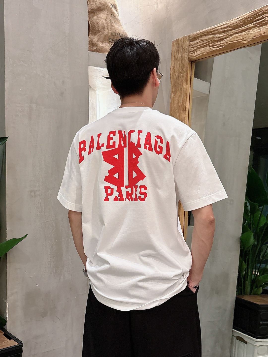 Balenciaga Couple Basic Clothing Cotton S-m-l-xl