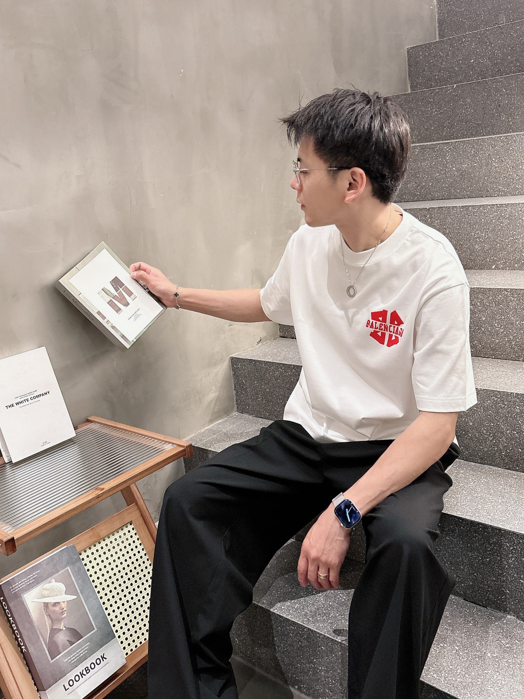 Balenciaga Couple Basic Clothing Cotton S-m-l-xl