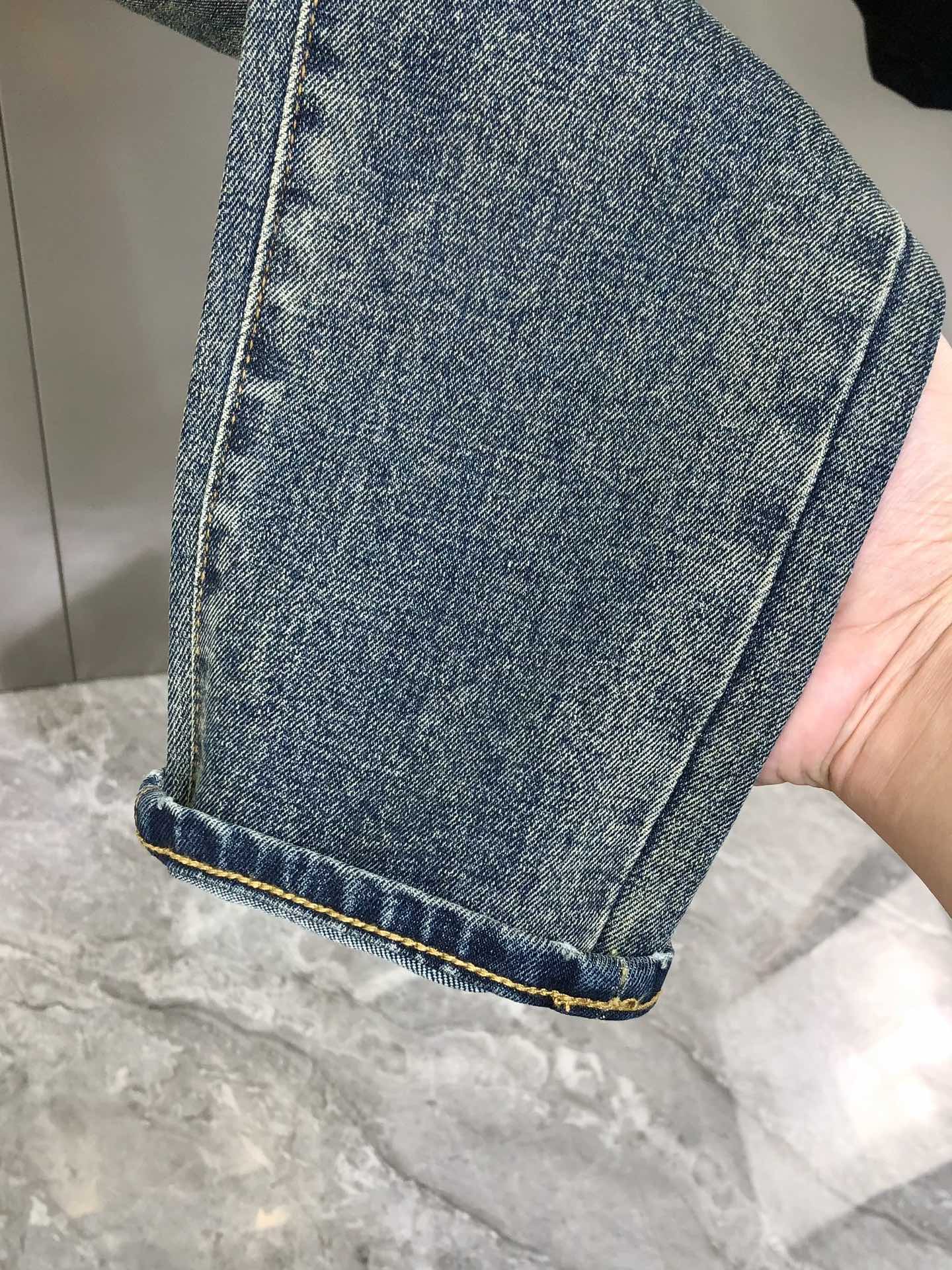 Fendi Male Jeans Cotton Slim Fit L