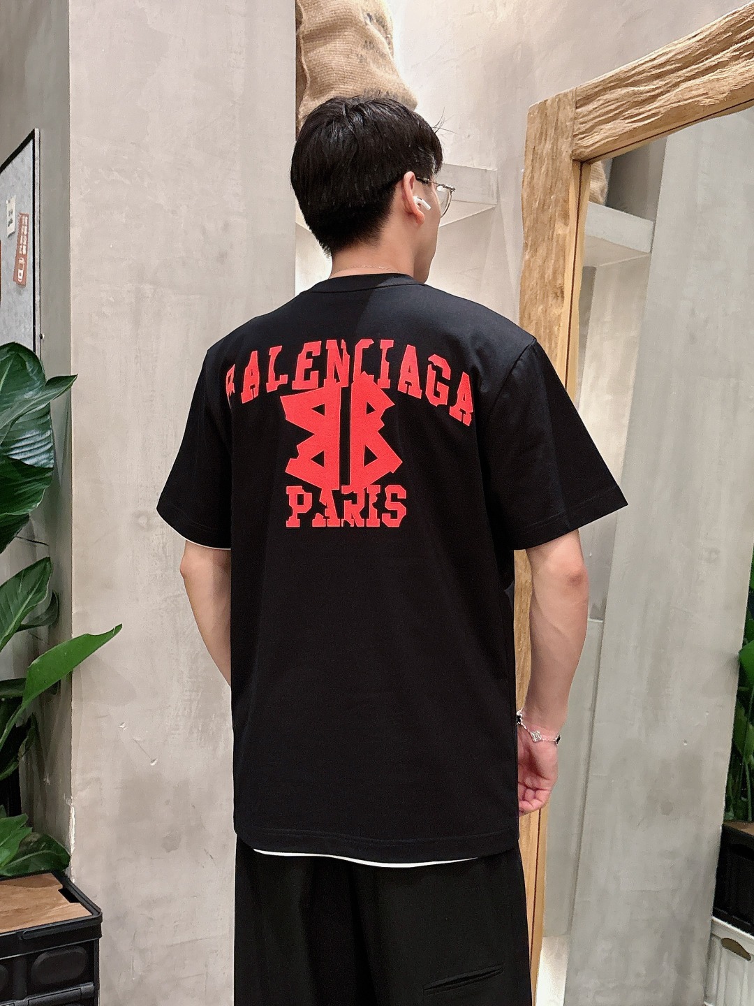 Balenciaga Couple Basic Clothing Cotton S-m-l-xl