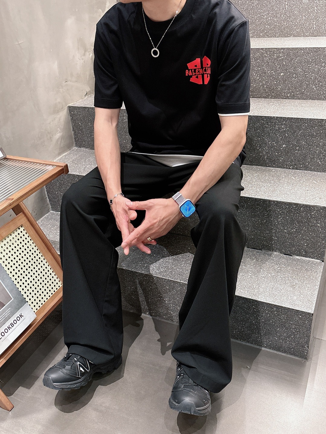 Balenciaga Couple Basic Clothing Cotton S-m-l-xl