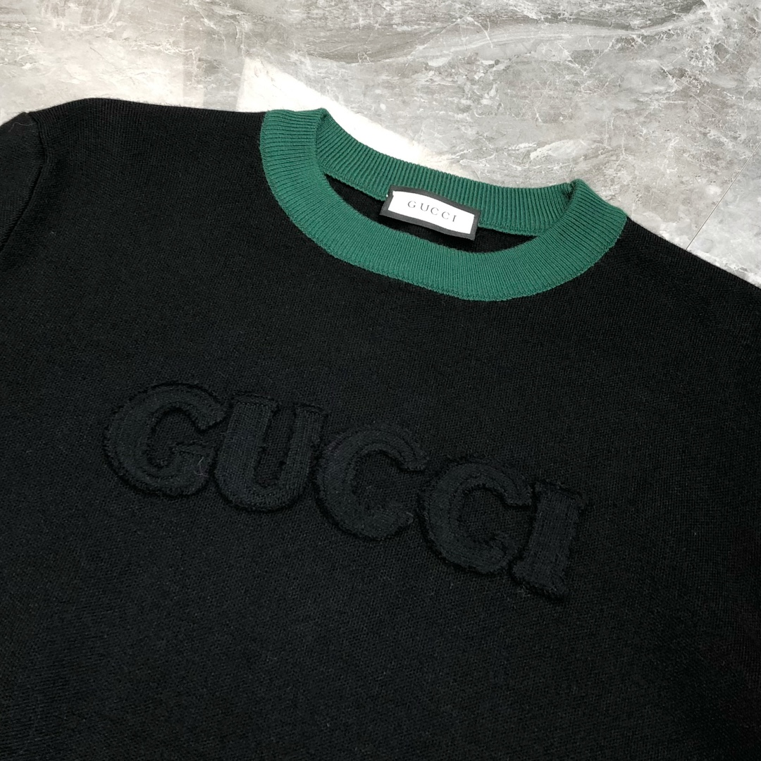 Gucci Male Basic Clothing Wool Black M-l-xl