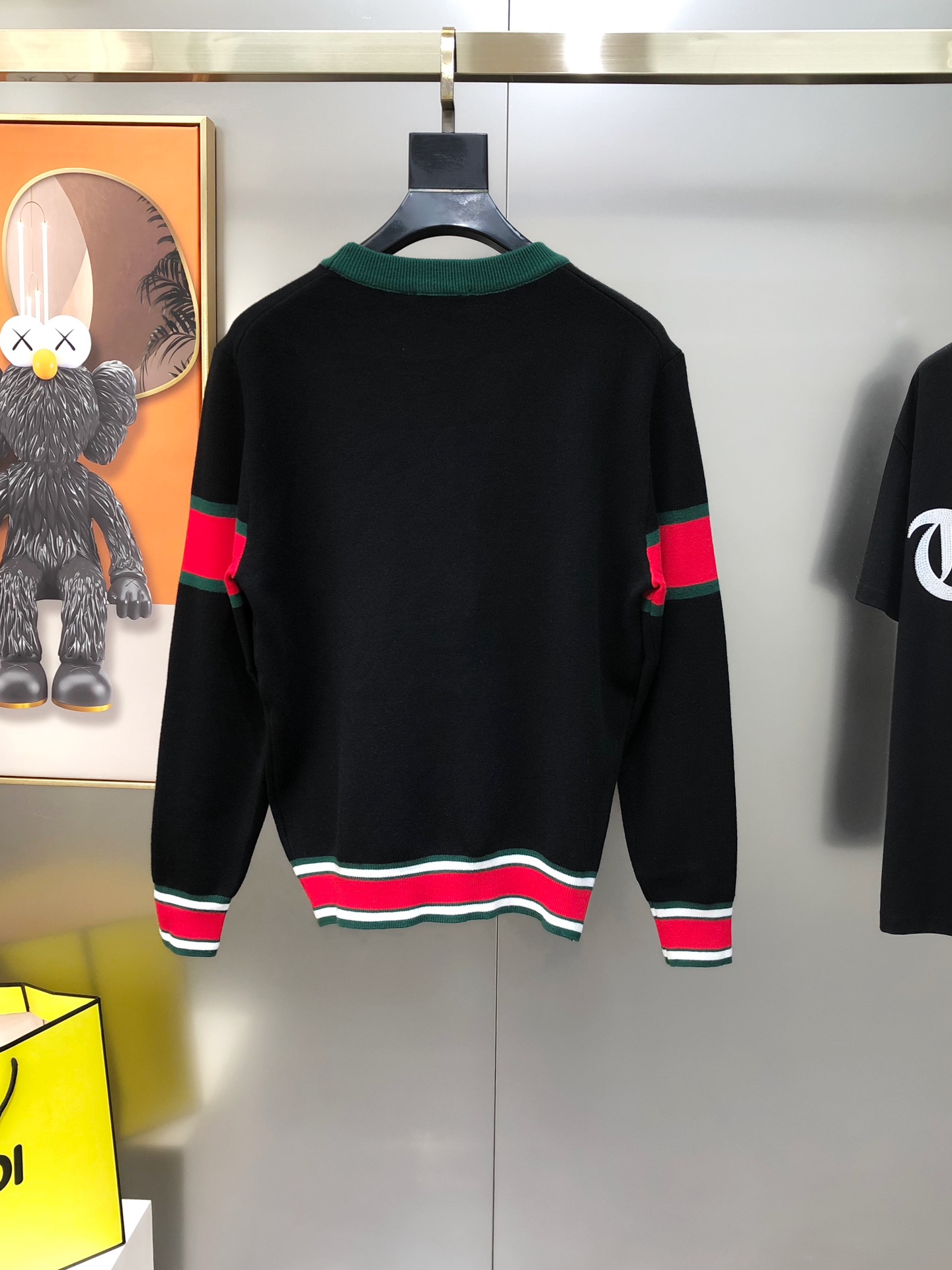 Gucci Male Basic Clothing Wool Black M-l-xl