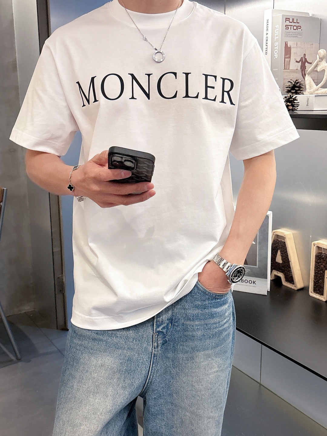 Moncler Couple Basic Clothing Cotton S-m-l-xl