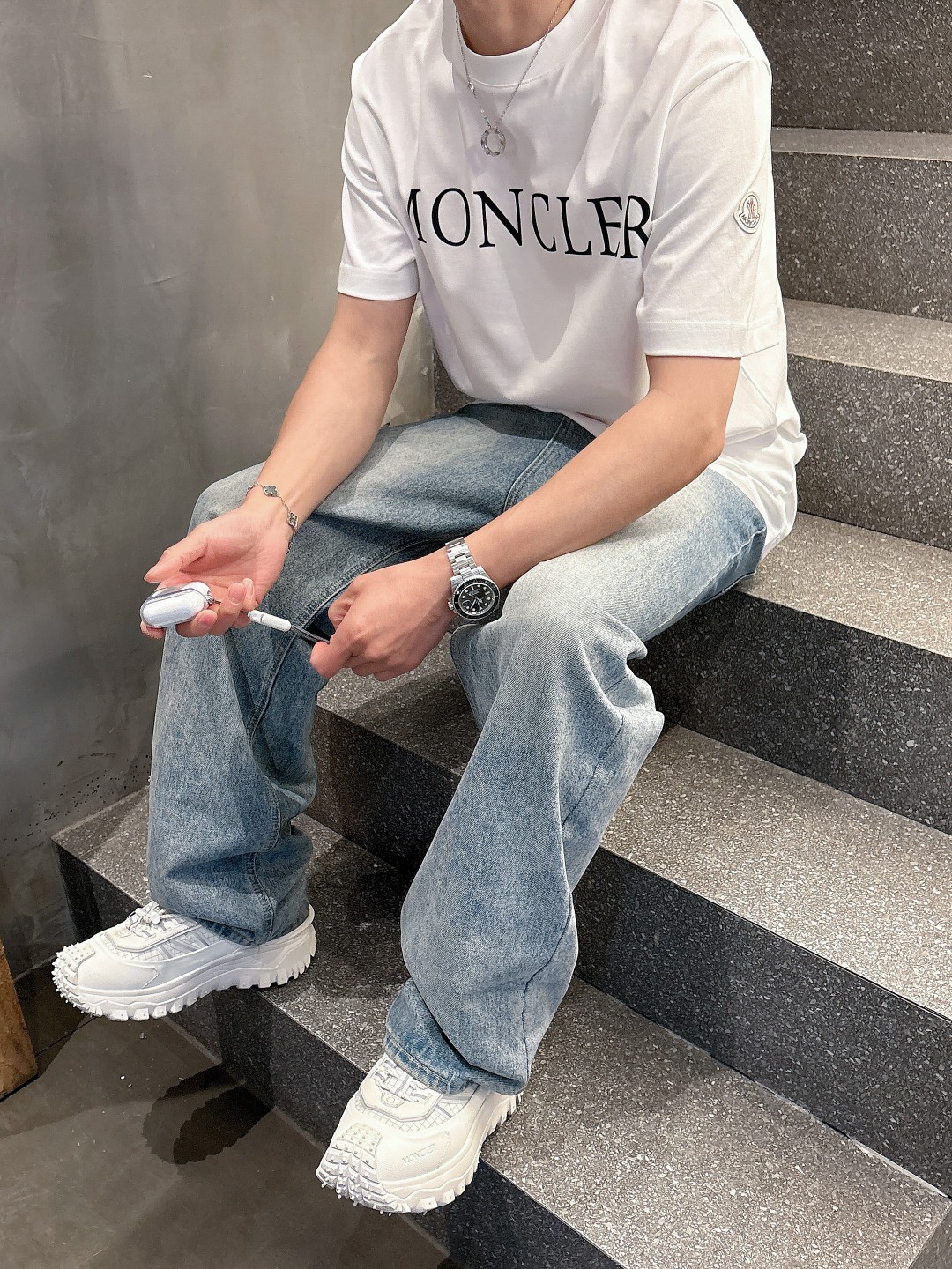 Moncler Couple Basic Clothing Cotton S-m-l-xl