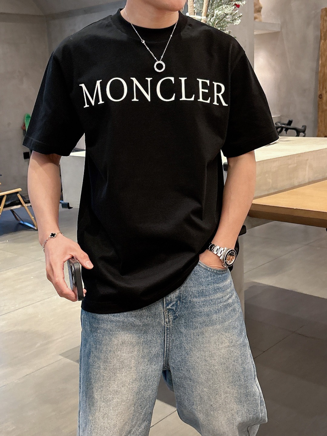Moncler Couple Basic Clothing Cotton S-m-l-xl