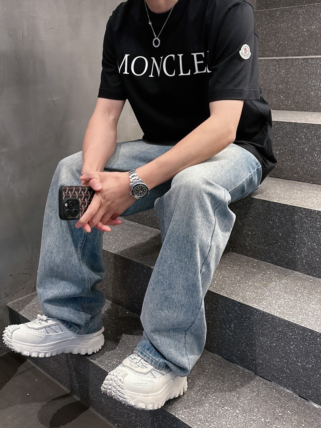 Moncler Couple Basic Clothing Cotton S-m-l-xl