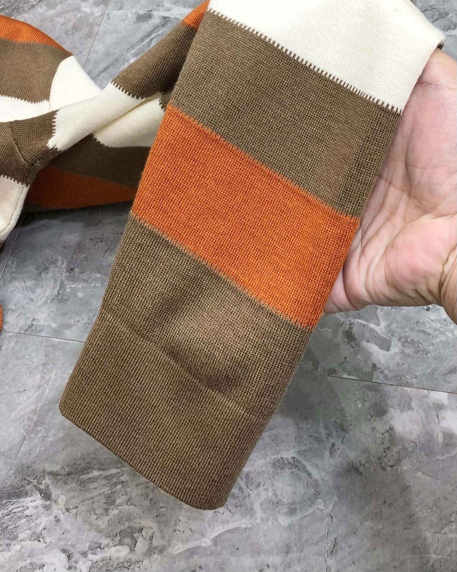 Loro Piana Male Basic Clothing Wool Striped M-l-xl