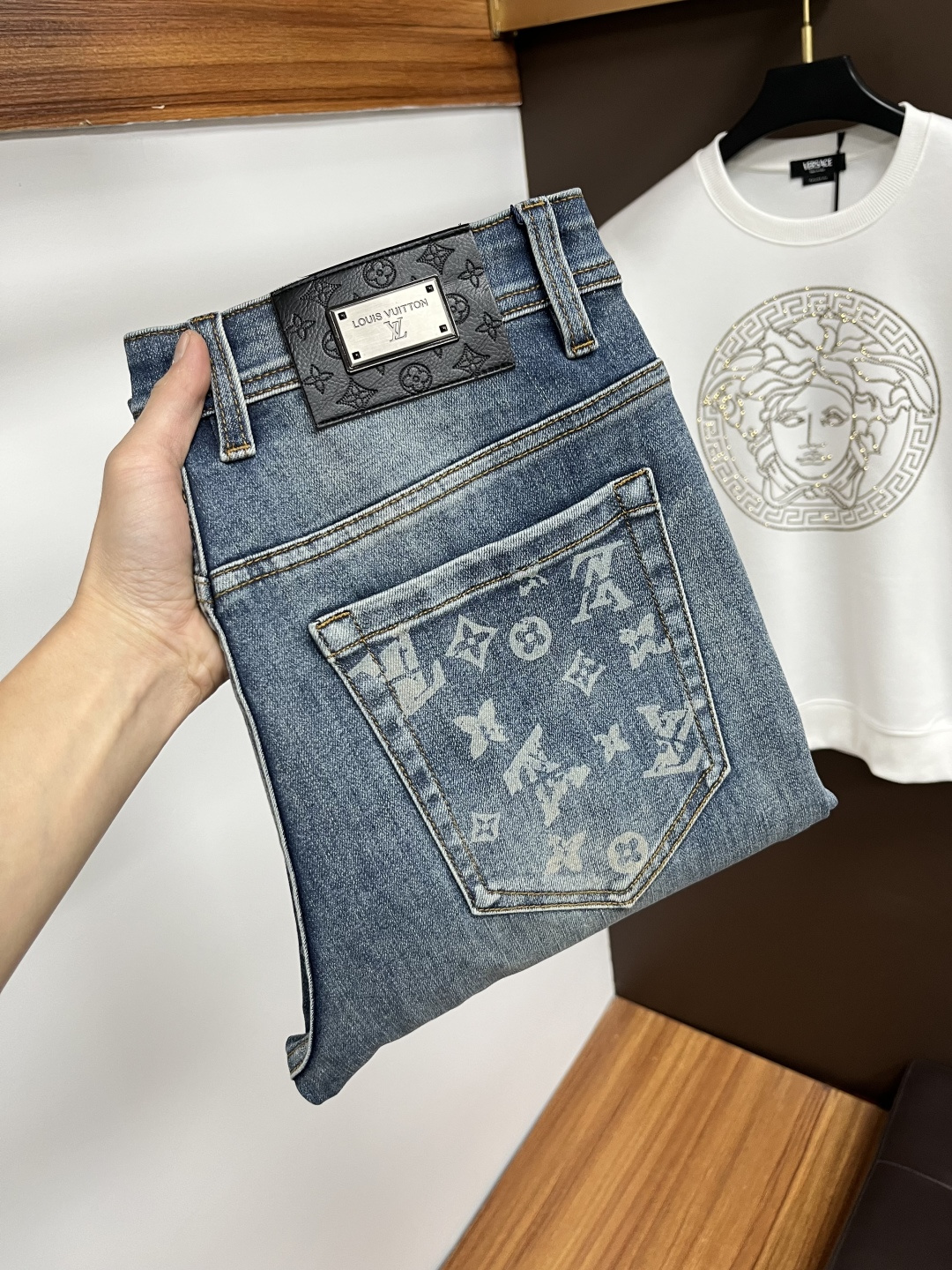 Louis Vuitton Jeans Printed S-l