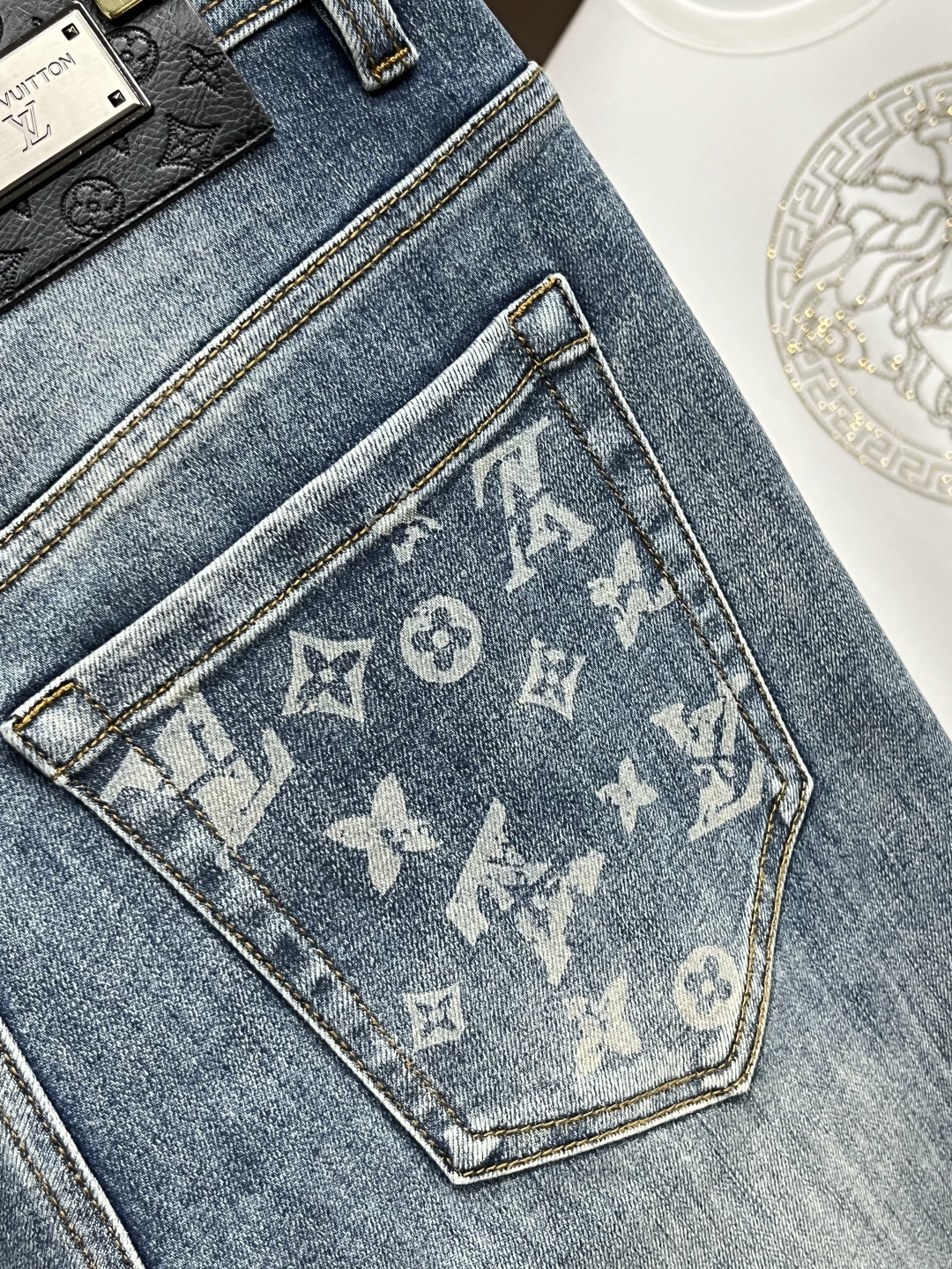 Louis Vuitton Jeans Printed S-l
