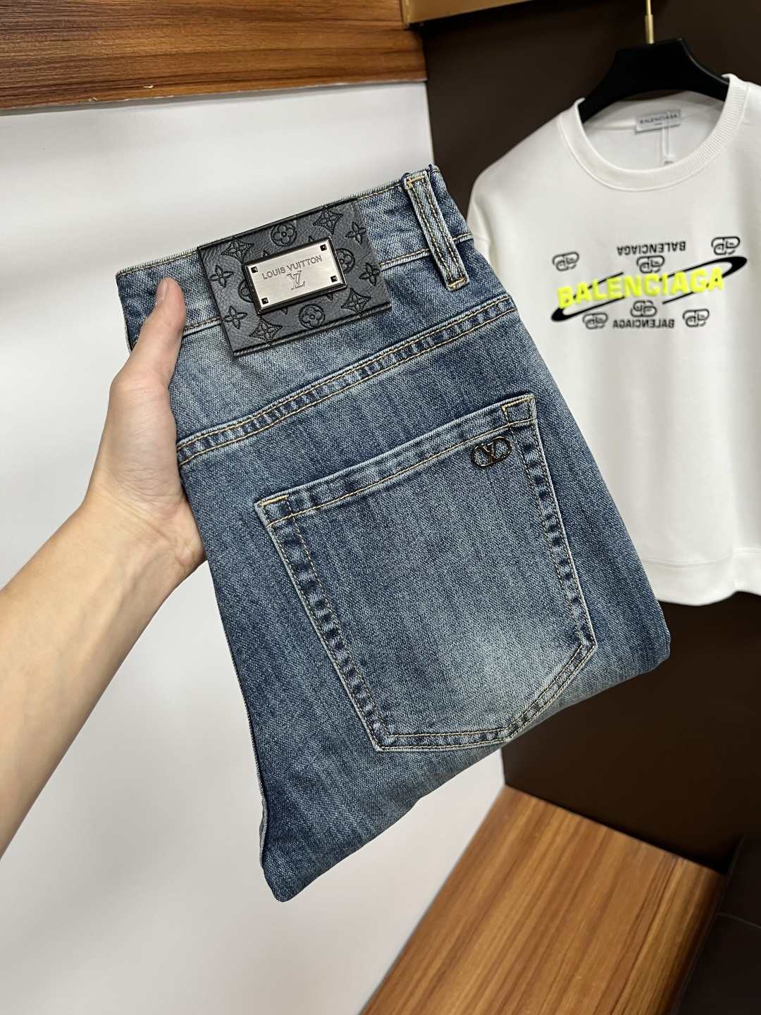 Louis Vuitton Jeans Printed S-l