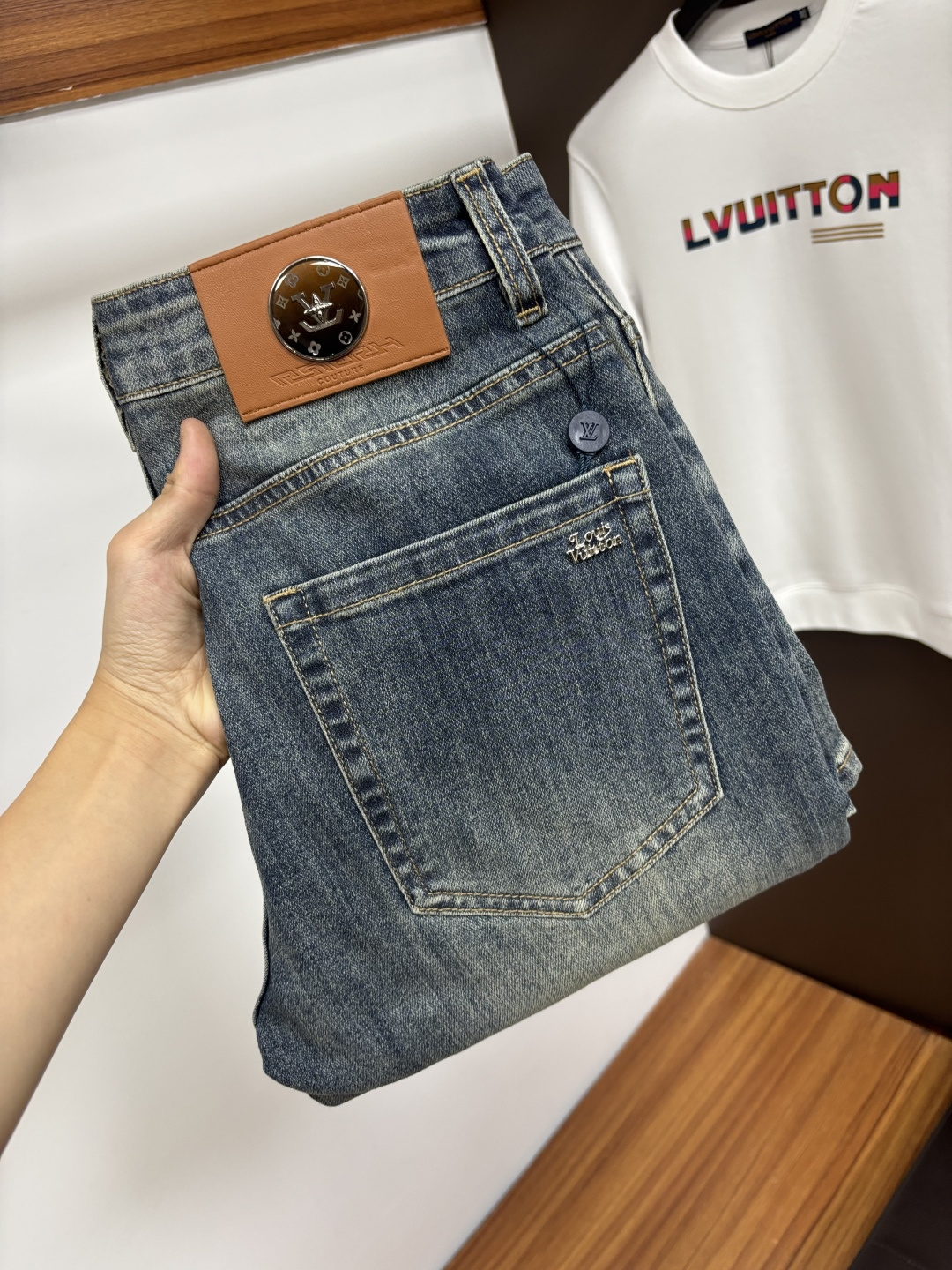 Louis Vuitton Jeans Printed S-l