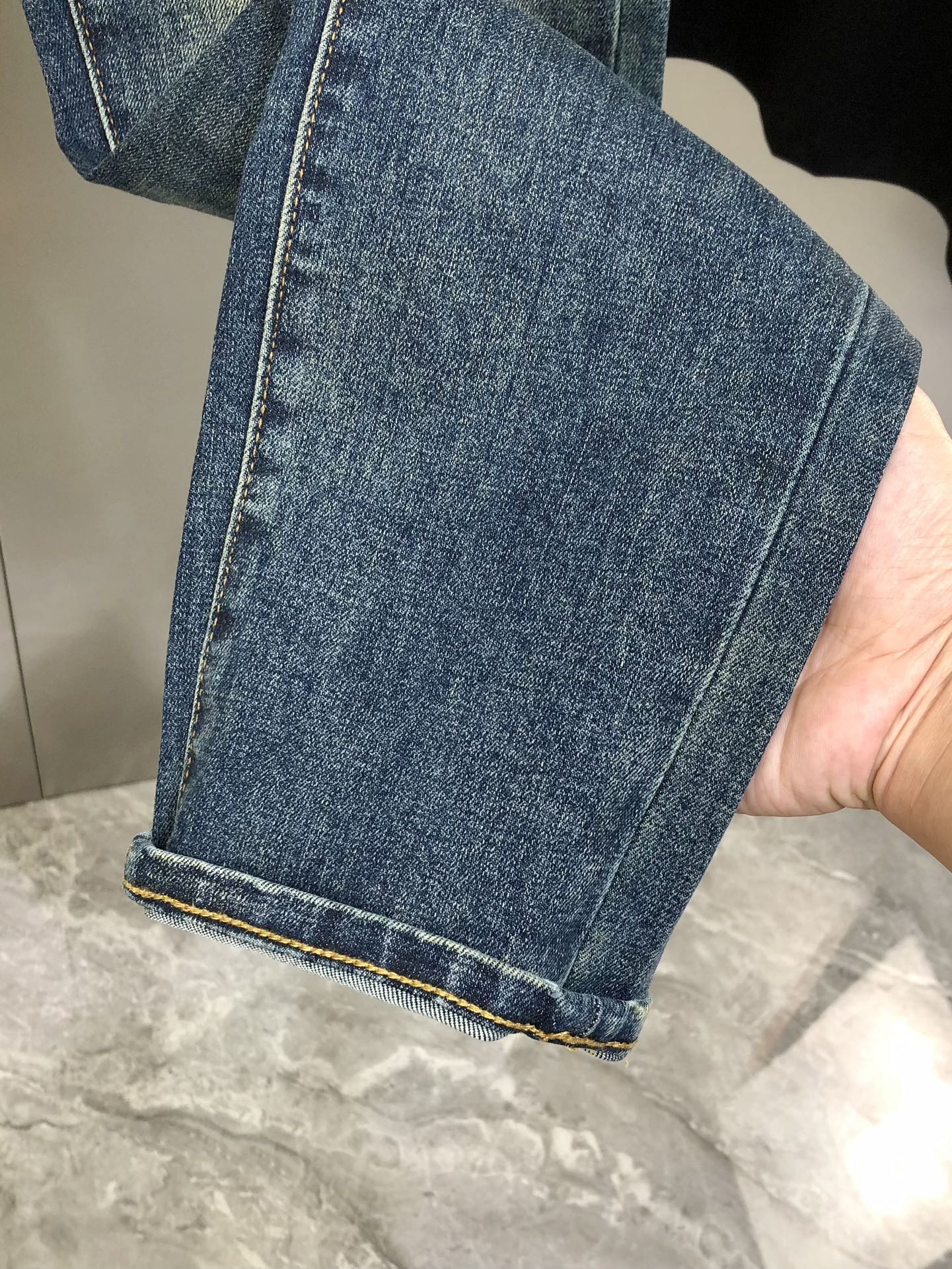 Louis Vuitton Male Jeans Cotton Slim Fit L