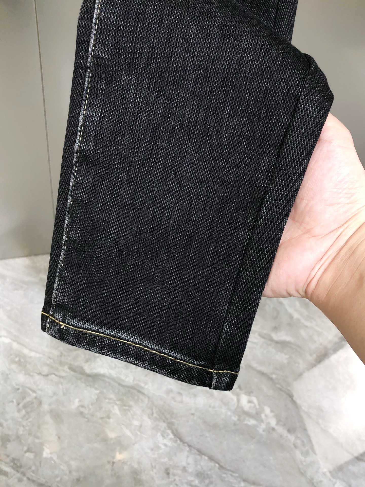 Louis Vuitton Male Jeans Cotton Fleece Lined L