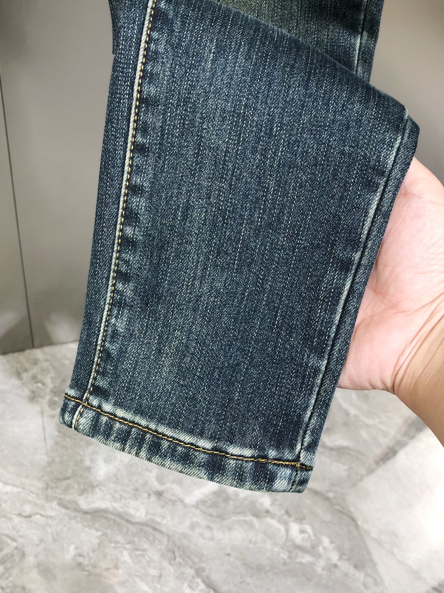 Louis Vuitton Male Jeans Cotton Fleece Lined L