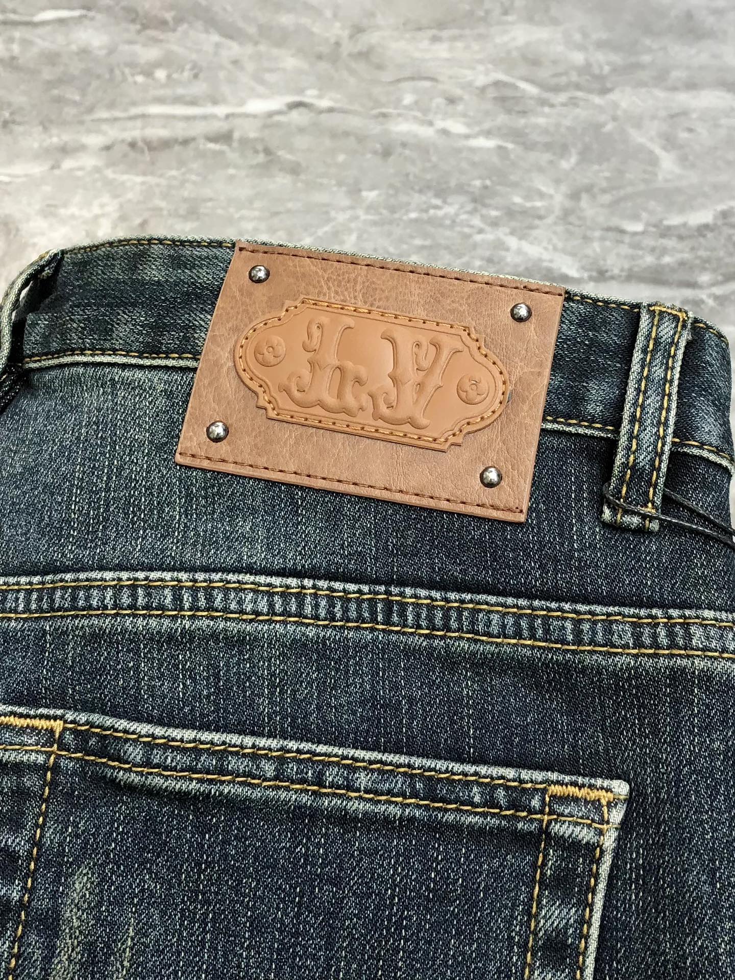 Louis Vuitton Male Jeans Cotton Fleece Lined L