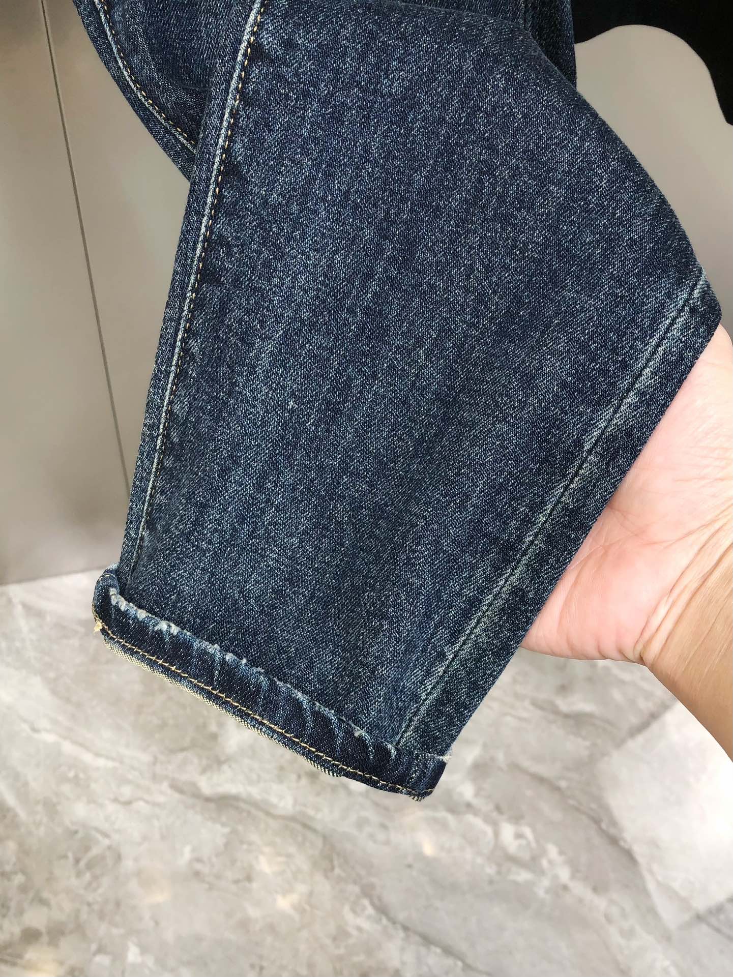 Louis Vuitton Male Jeans Cotton Printed L