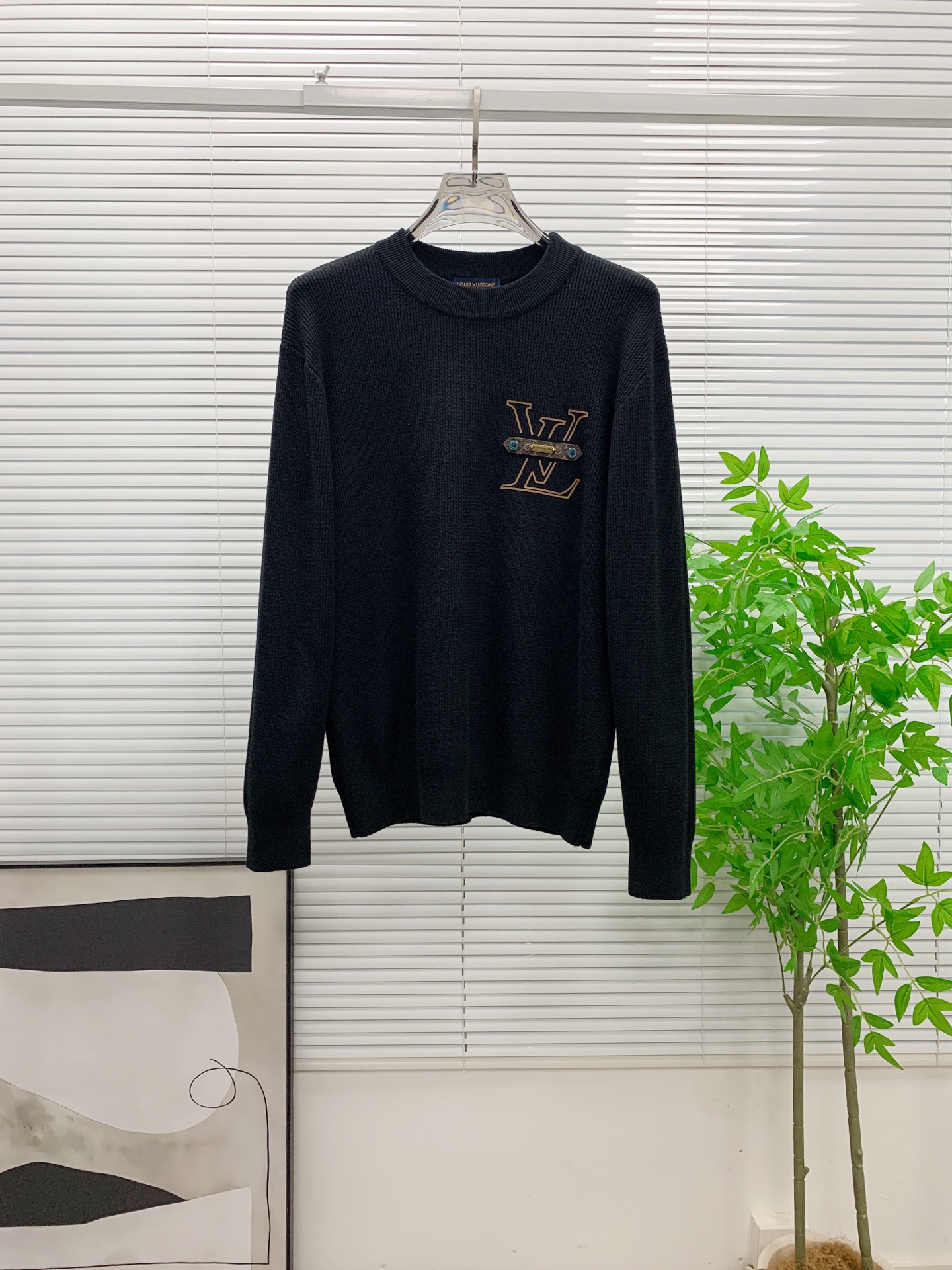 Louis Vuitton Couple Basic Clothing Wool S-m-l-xl