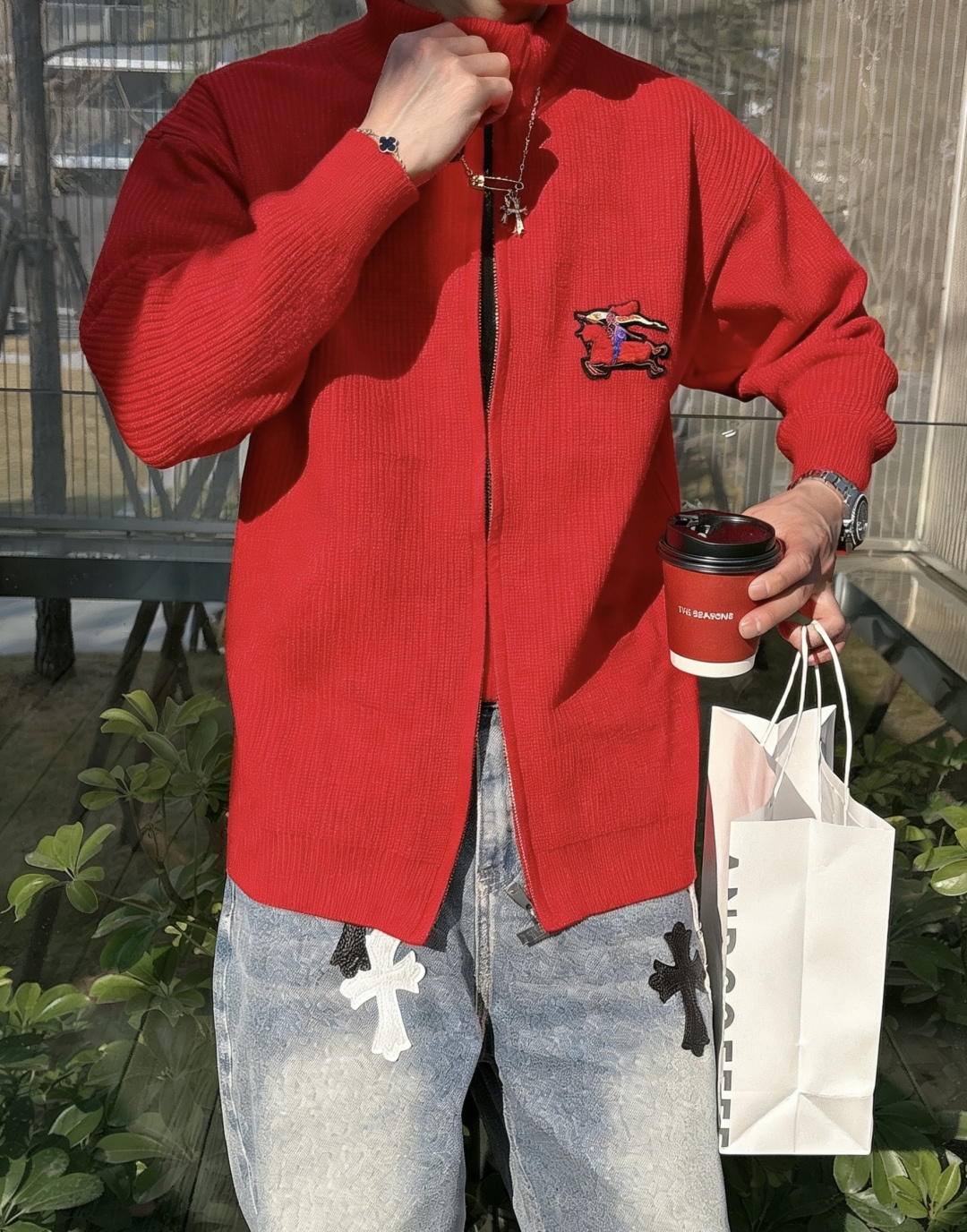 Burberry Couple Basic Clothing Cotton M-xxxl