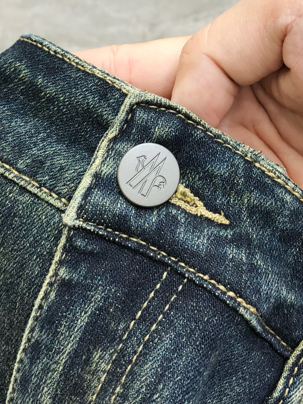 Moncler Male Jeans Cotton Loose Fit M-l-38