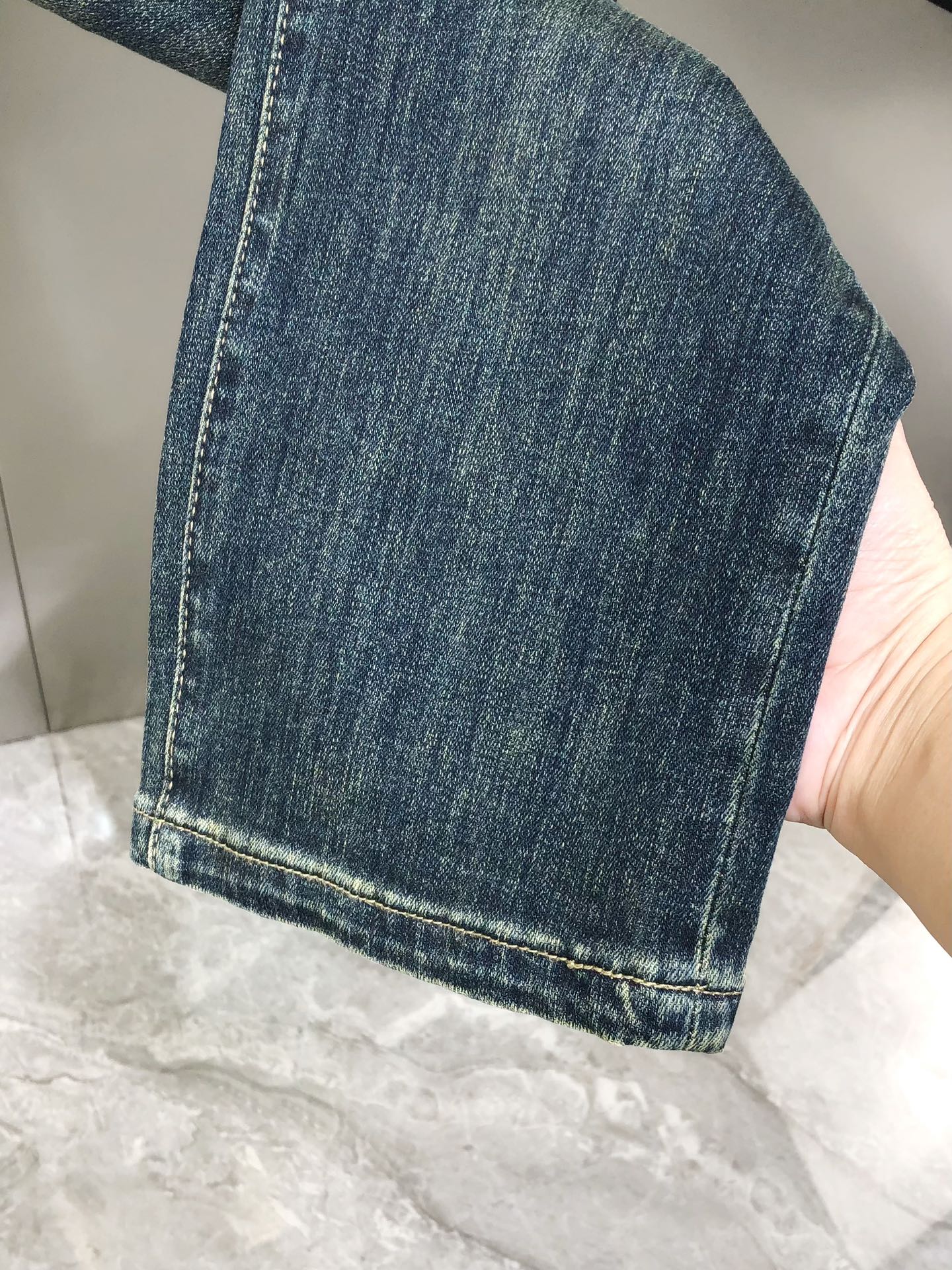 Moncler Male Jeans Cotton Loose Fit M-l-38