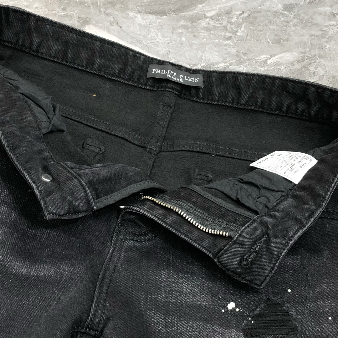 Male Jeans Cotton Fleece Lined