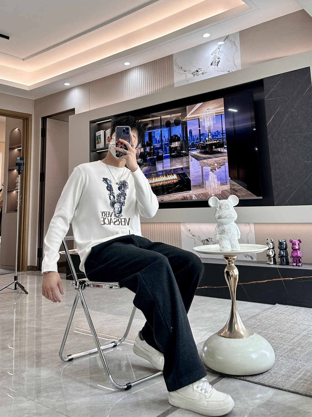 Versace Basic Clothing Knitted Printed M-xxxl