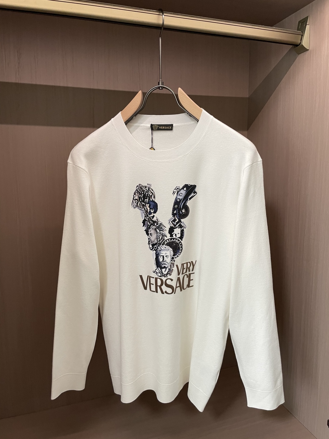 Versace Basic Clothing Knitted Printed M-xxxl