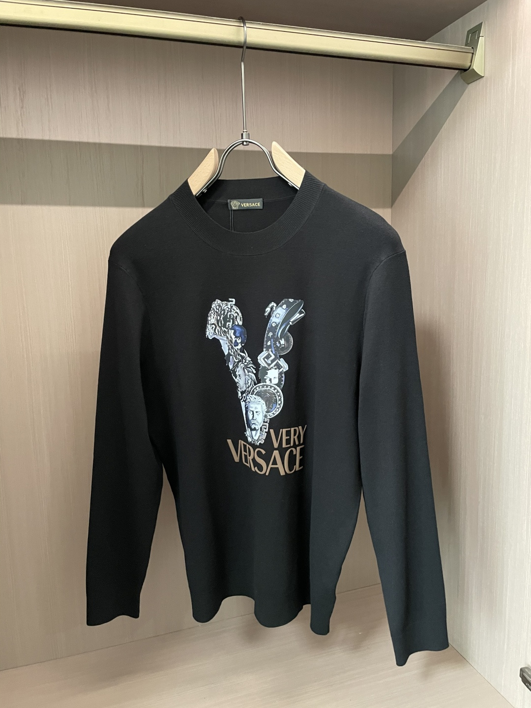 Versace Basic Clothing Knitted Printed M-xxxl