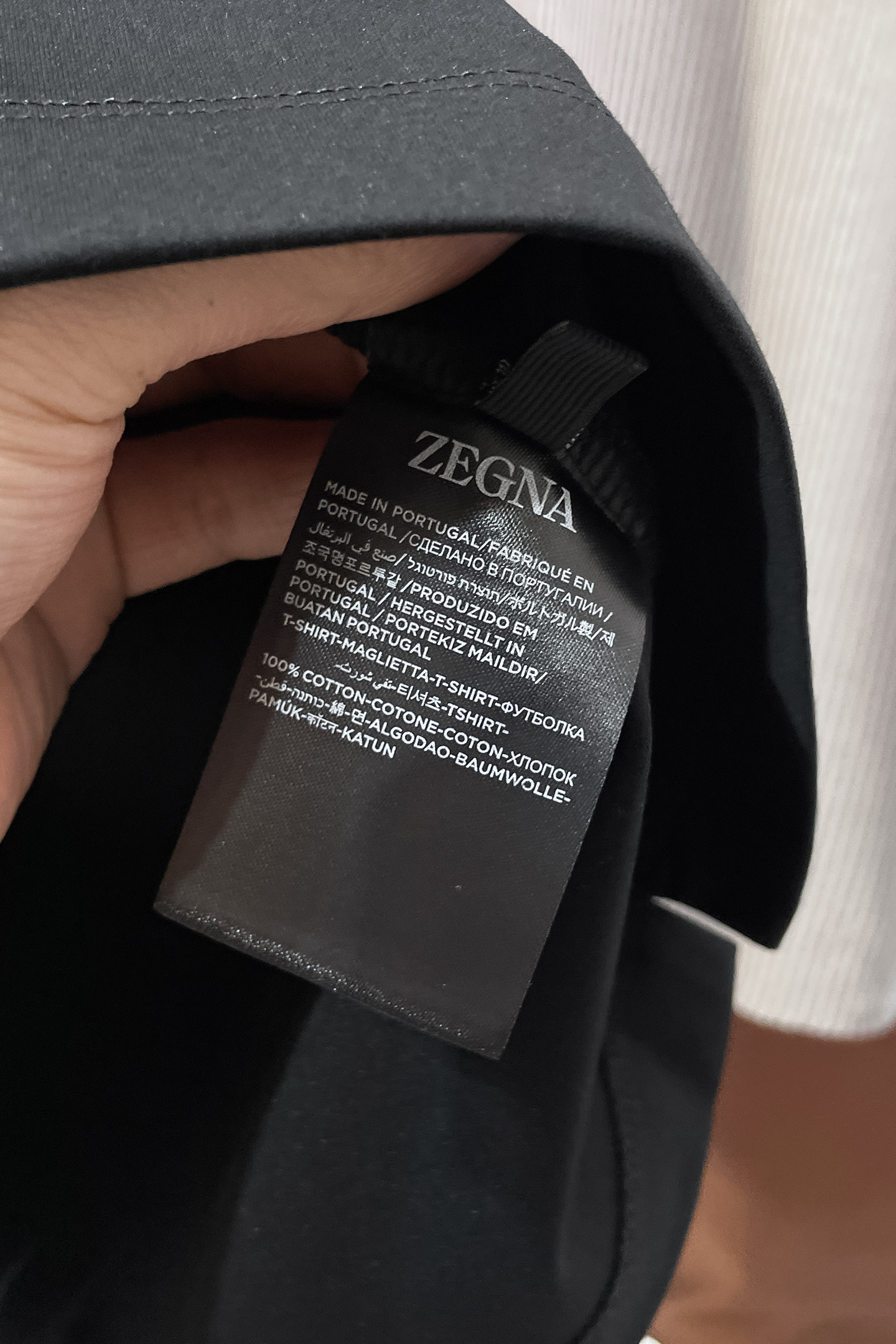 Ermenegildo Zegna Male Basic Clothing S-m-xl