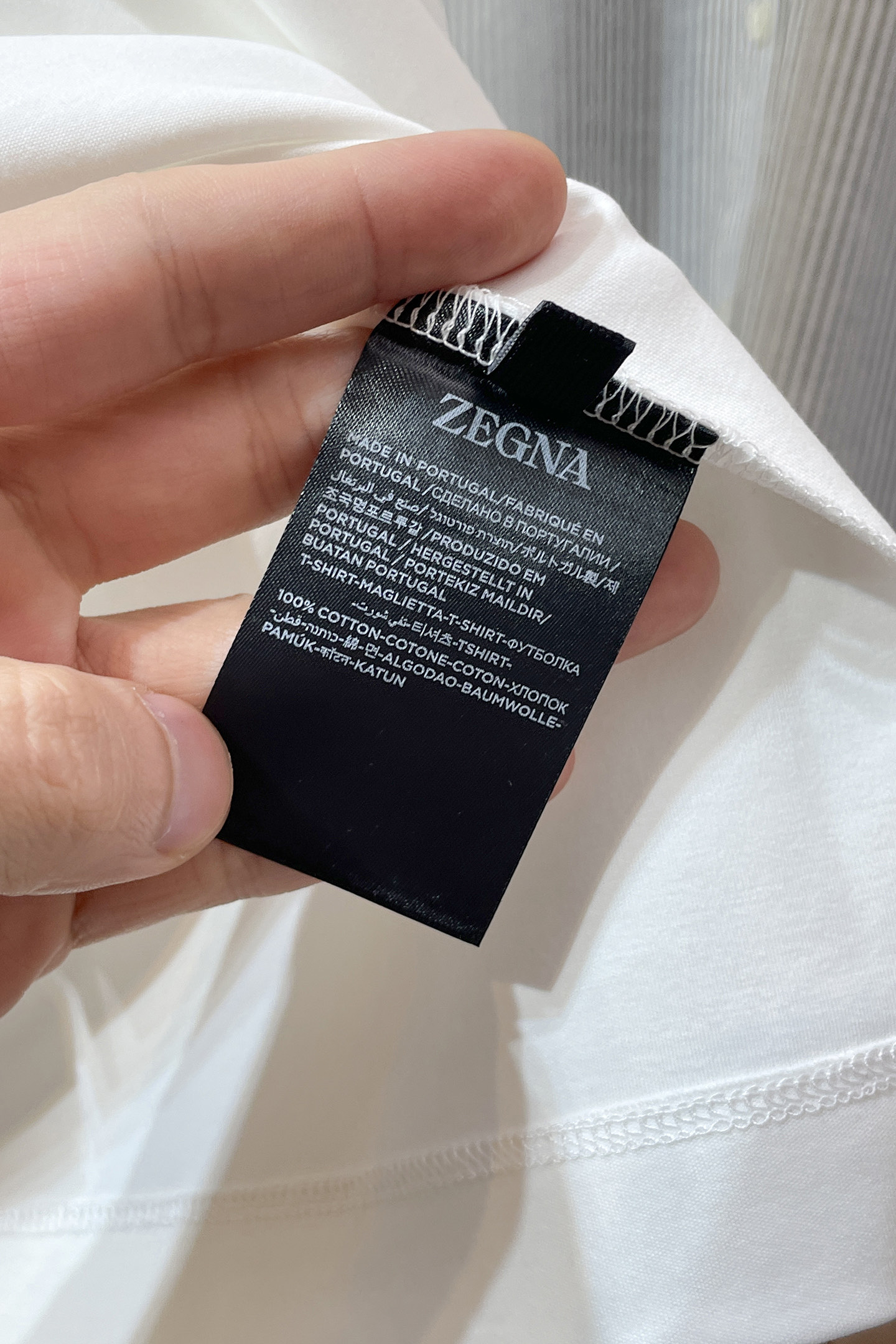 Ermenegildo Zegna Male Basic Clothing S-m-xl