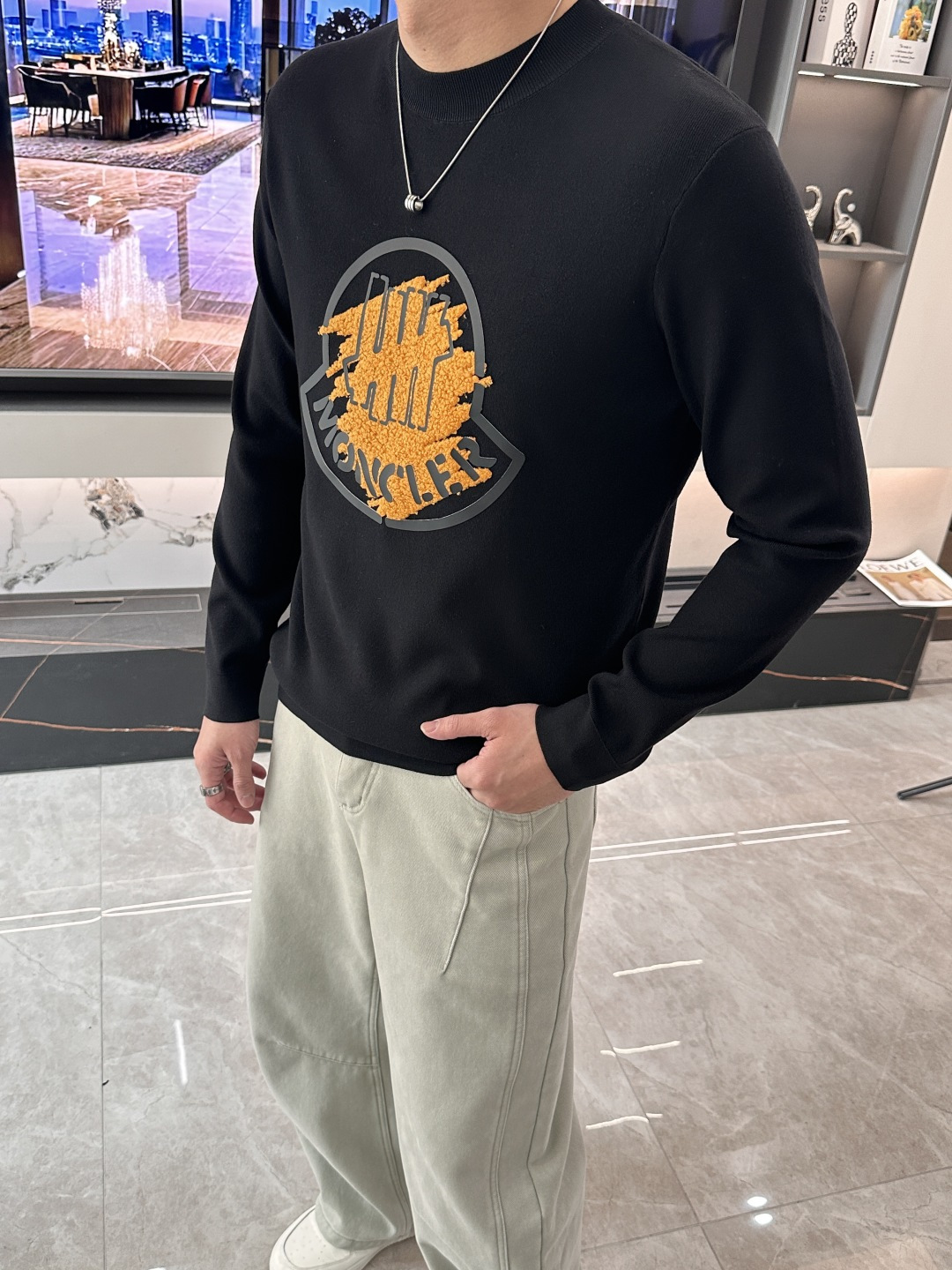 Moncler Down Jacket Knitted M-l-xxxl