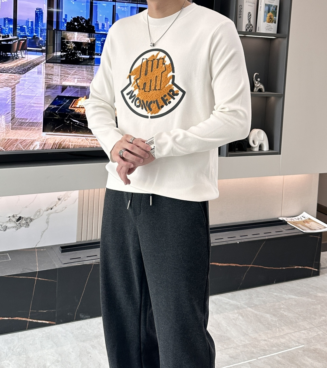 Moncler Down Jacket Knitted M-l-xxxl