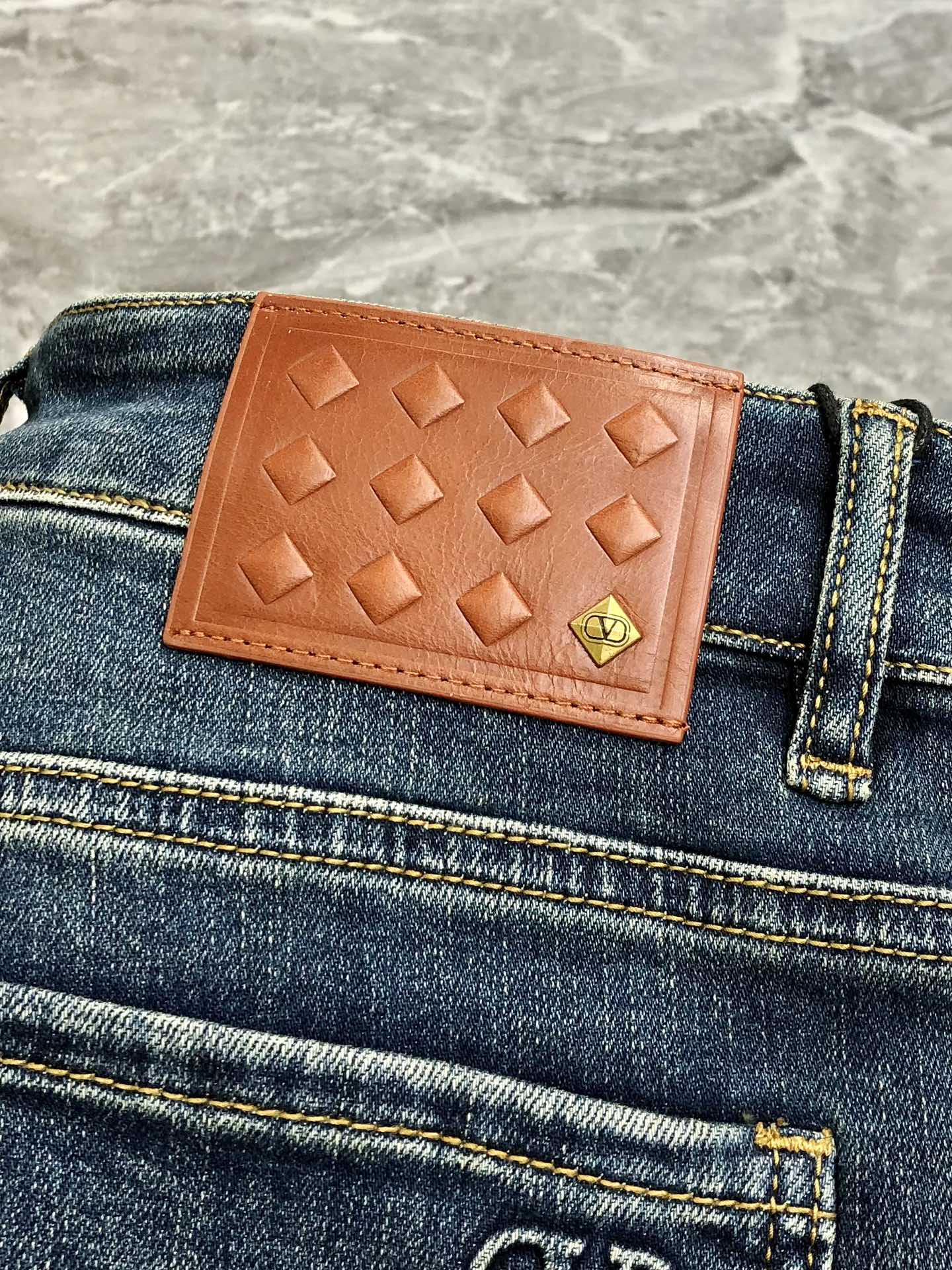 Valentino Male Jeans Cotton Slim Fit L