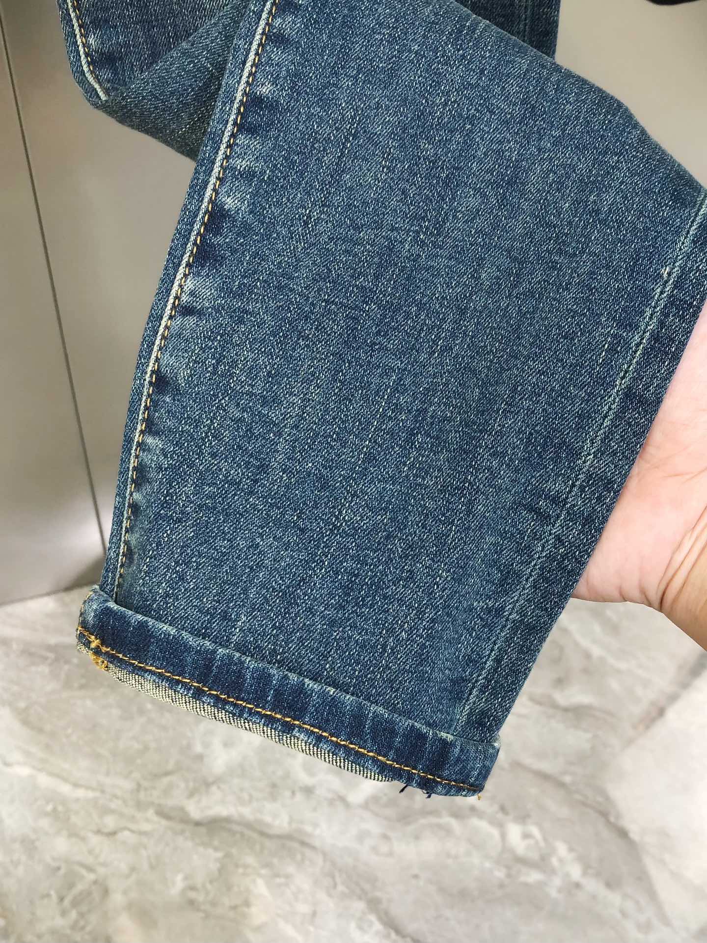 Valentino Male Jeans Cotton Slim Fit L