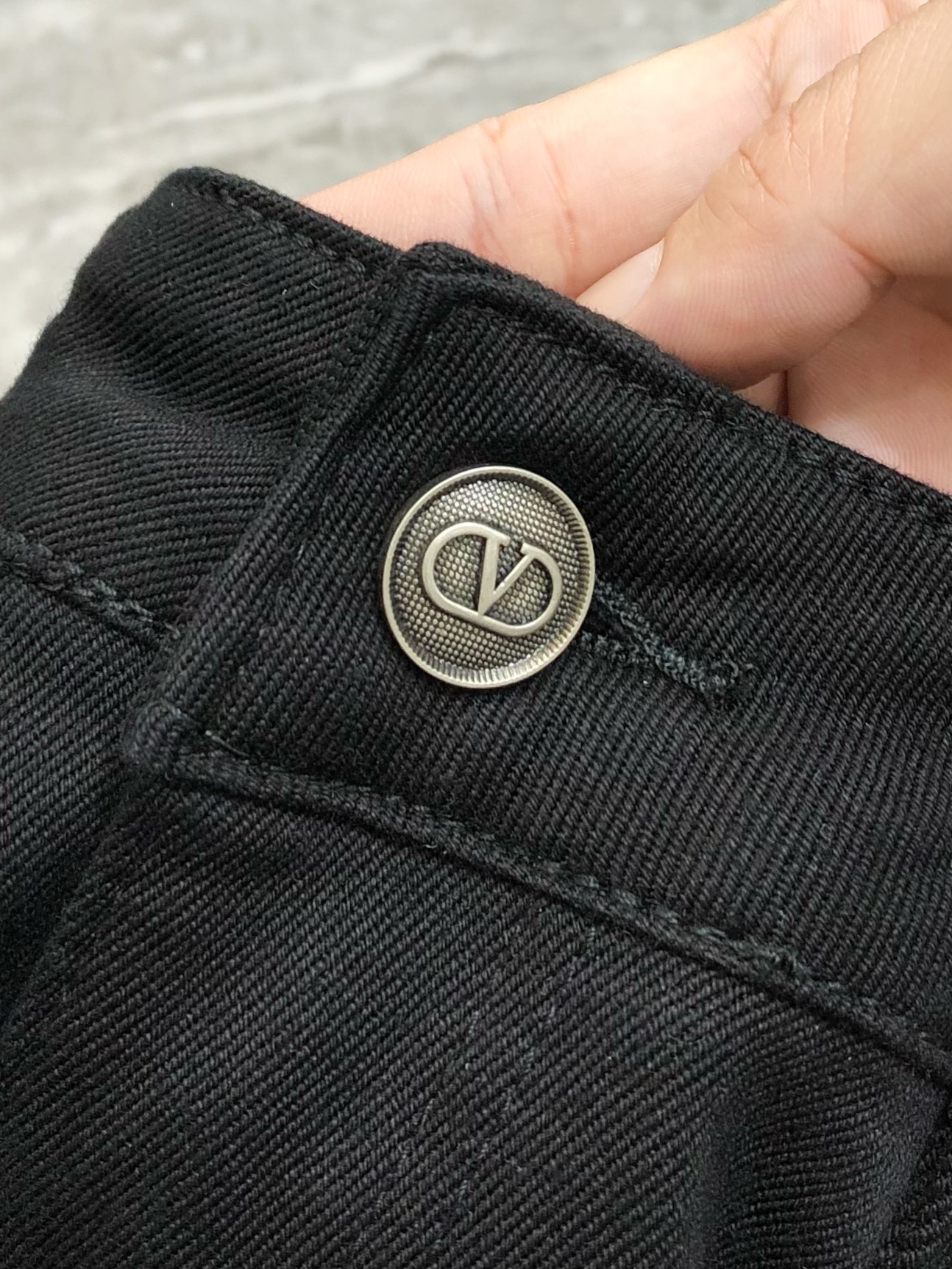 Valentino Male Jeans Cotton Fleece Lined L