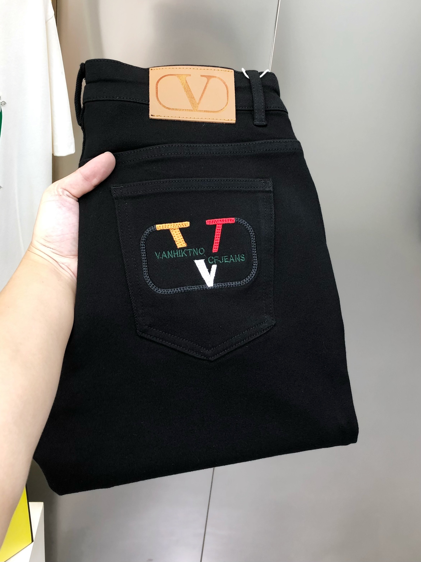 Valentino Male Jeans Cotton Slim Fit L