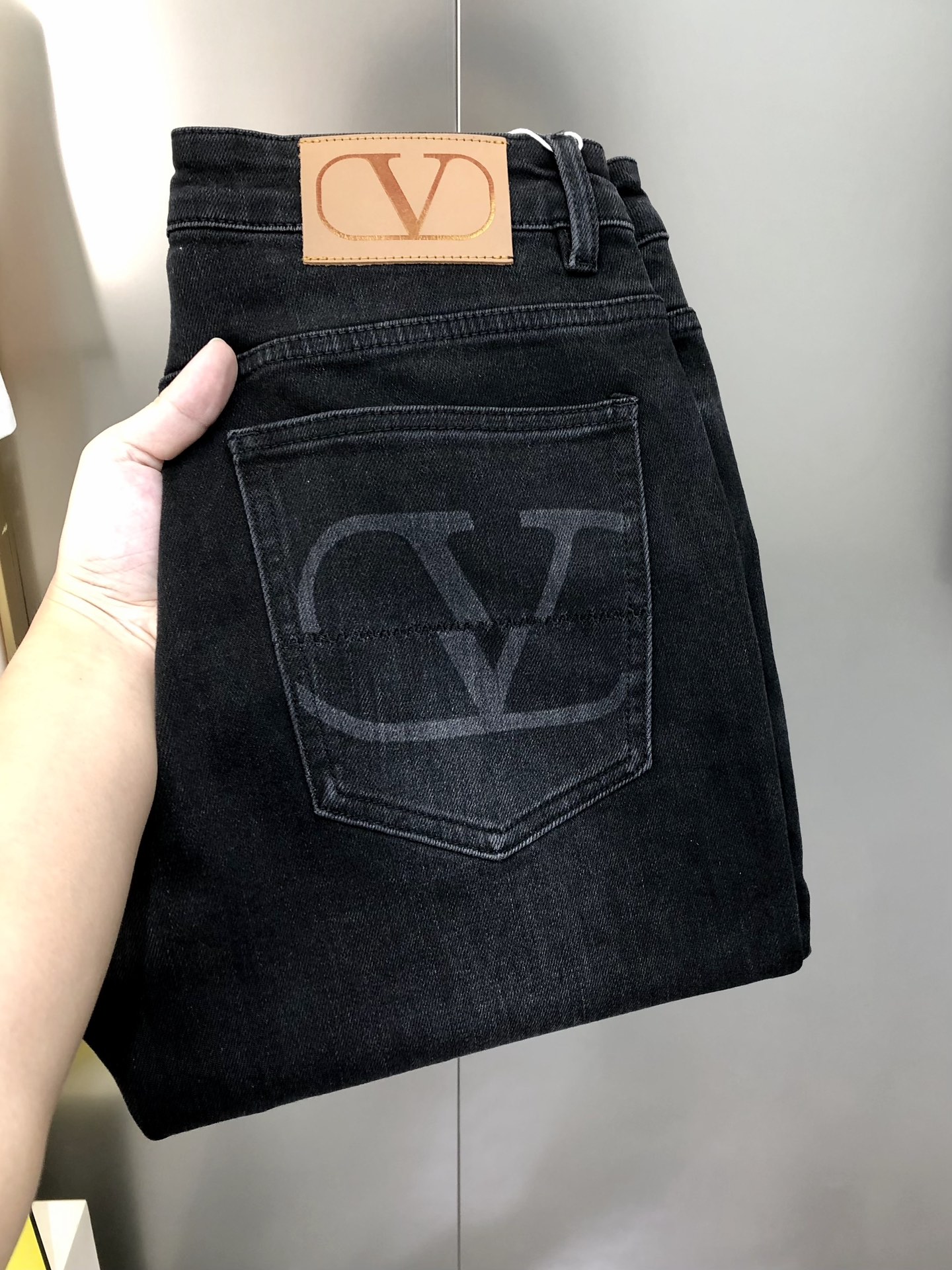 Valentino Male Jeans Cotton Printed L