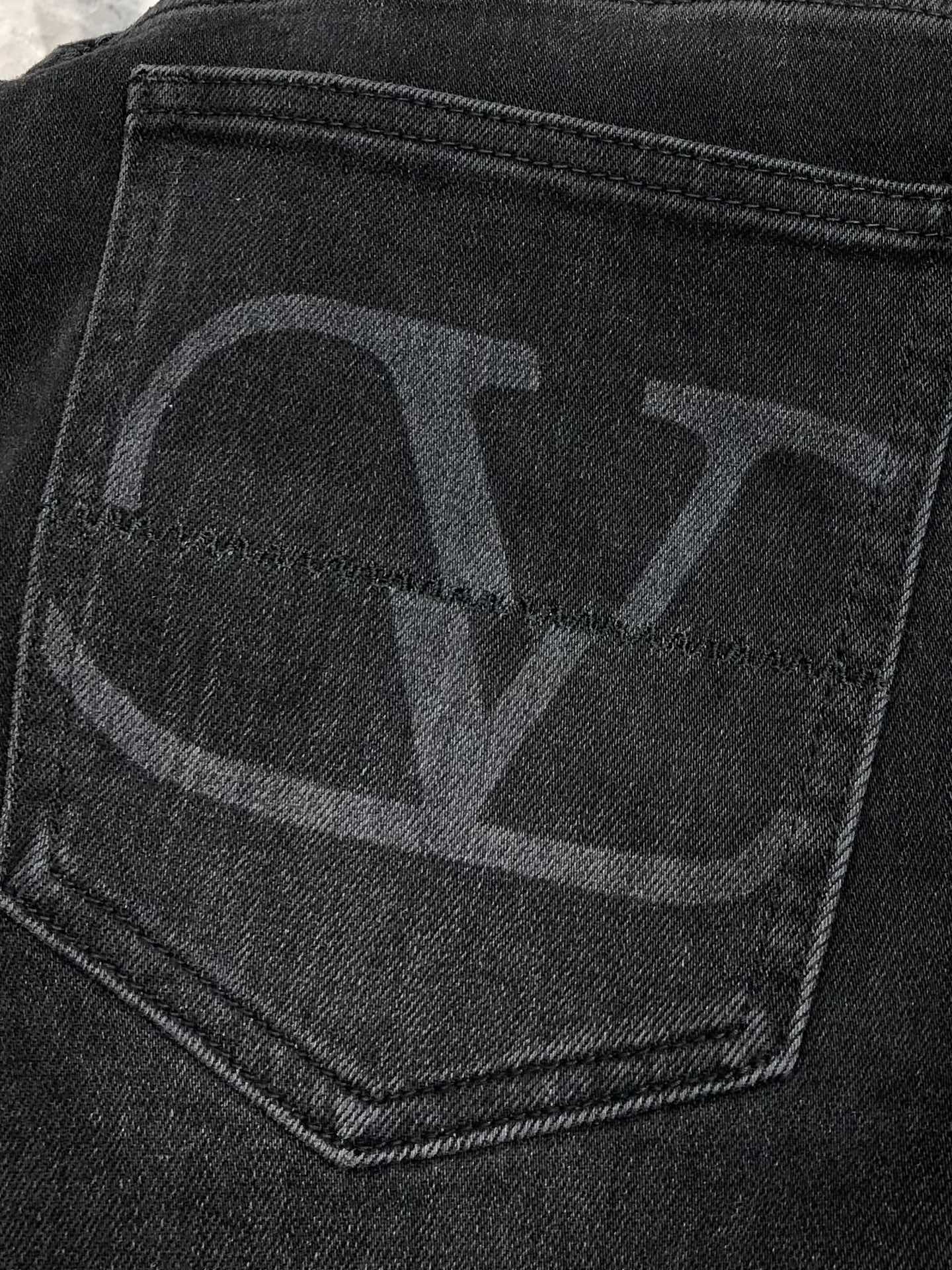 Valentino Male Jeans Cotton Printed L