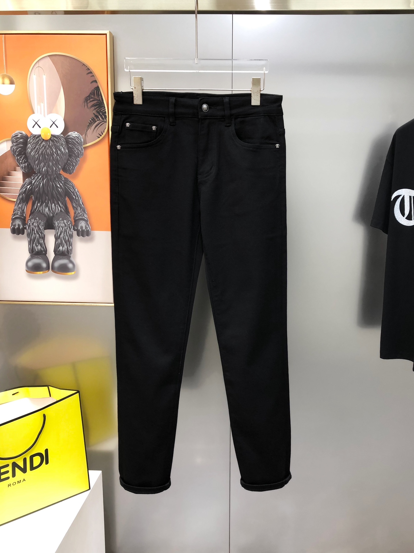 Versace Male Jeans Cotton Slim Fit S-l