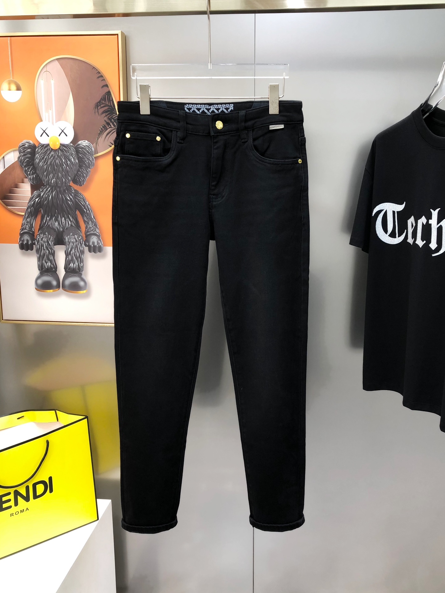 Versace Male Jeans Cotton Slim Fit S-l