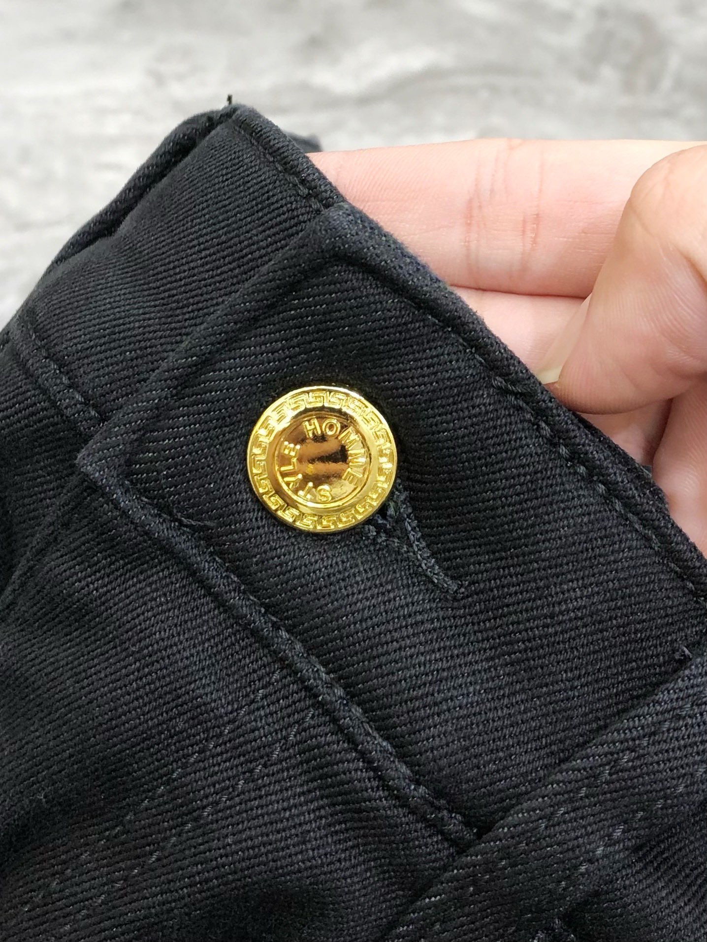 Versace Male Jeans Cotton Slim Fit S-l