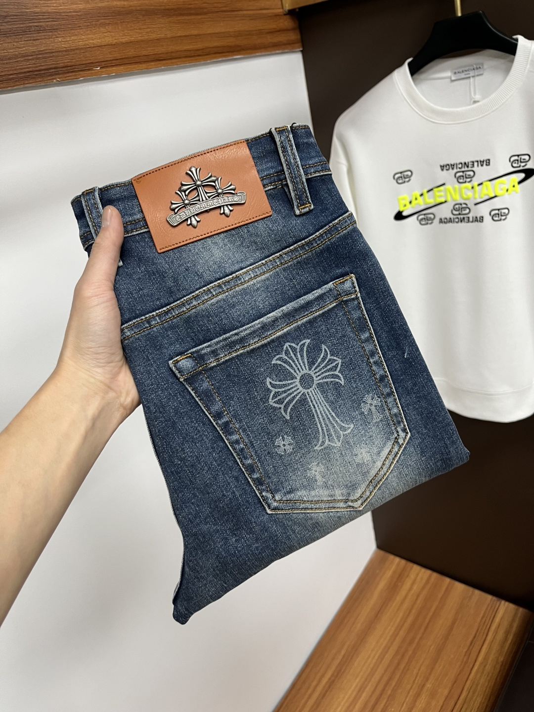 Chrome Hearts Jeans Printed S-l