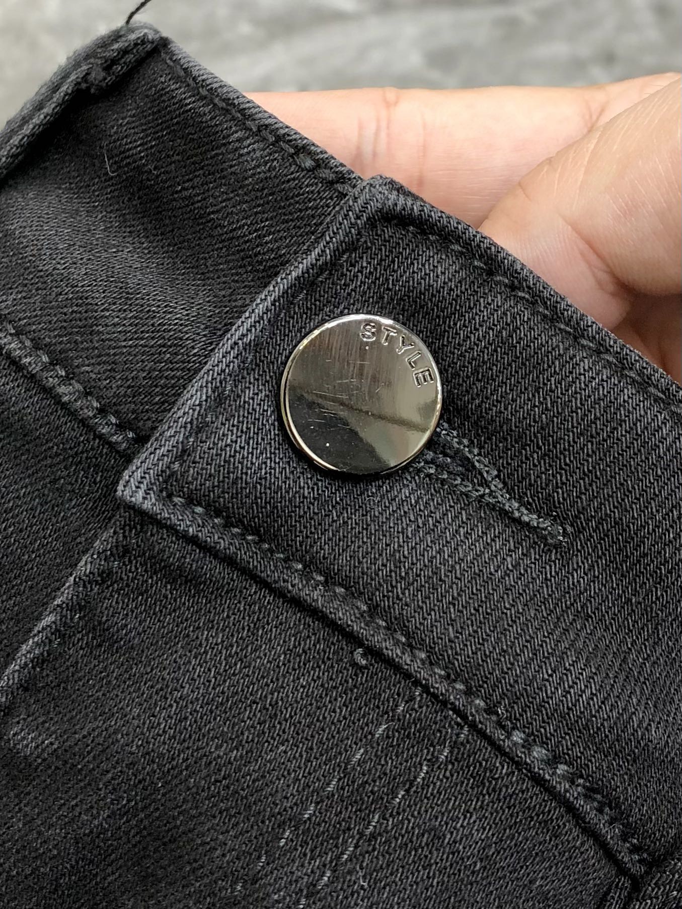 Chrome Hearts Male Jeans Cotton Slim Fit L