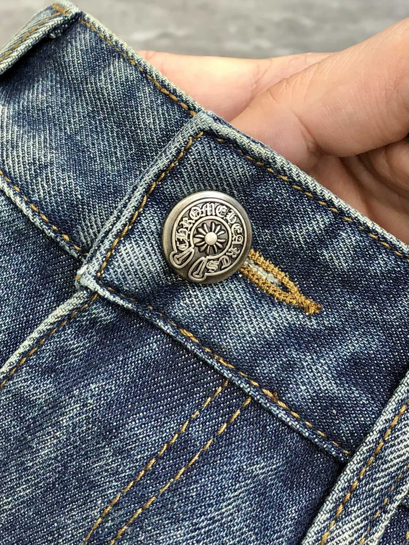 Chrome Hearts Male Jeans Cotton Printed L-38