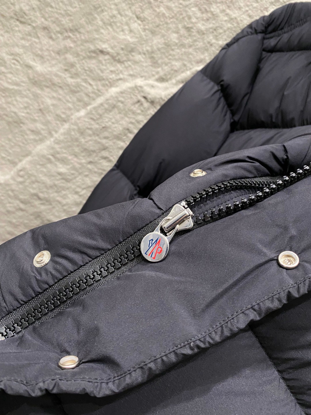 Moncler Down Jacket Polyester Black S-m-l