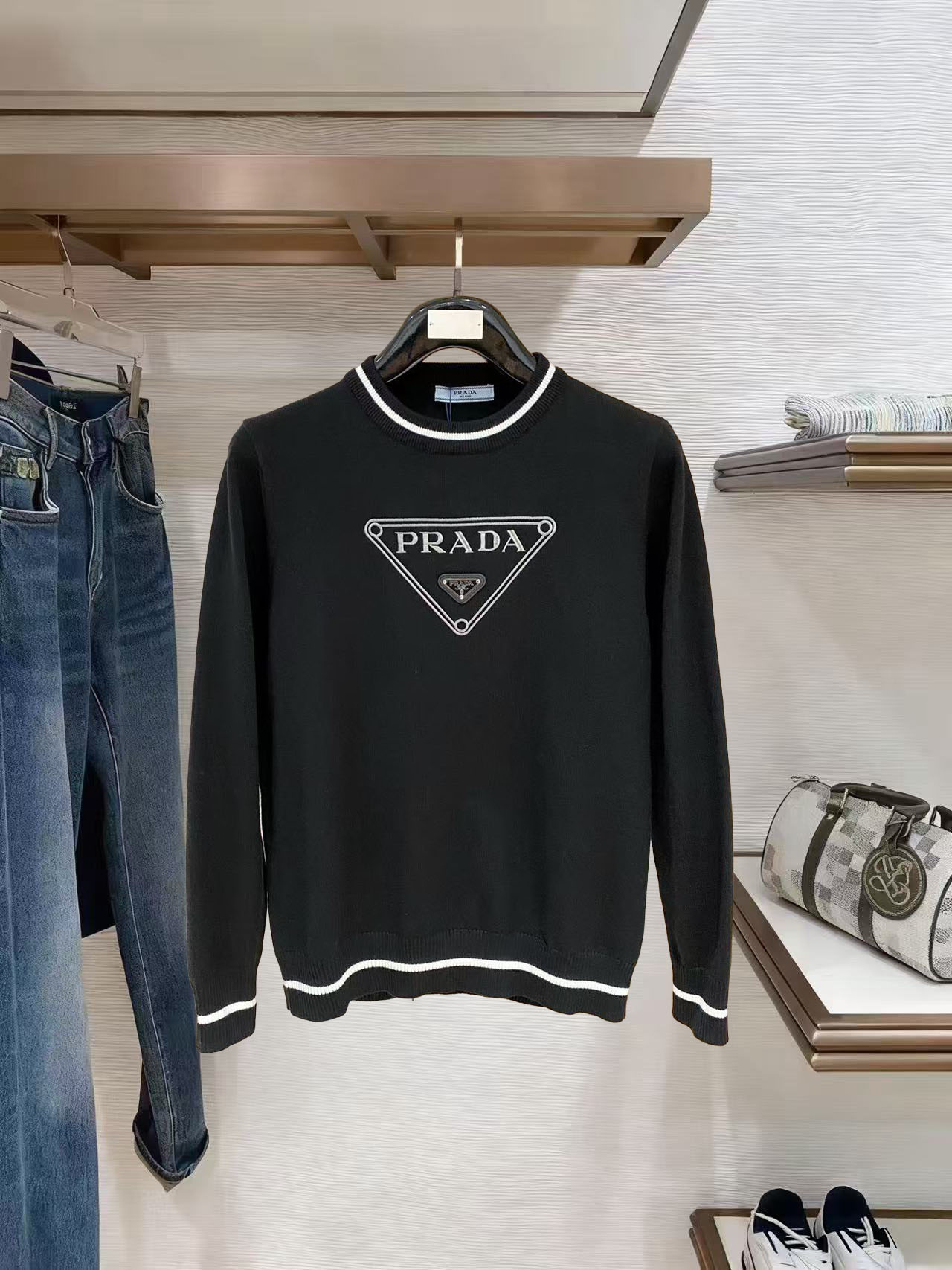 Prada Basic Clothing Wool M-xl